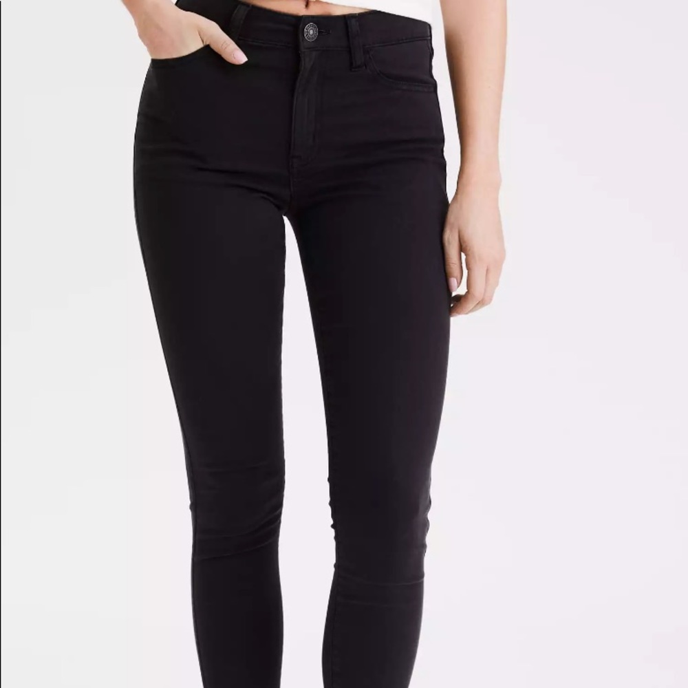 Black skinny jeans